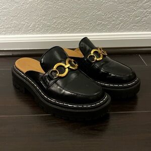 Sam Edelman x Circus NYC Black Mules